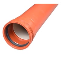 Wavin - Kloakrr, 110 mm x 2000 mm, glat, PP, SN4