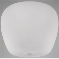 Globe Apple Glaskuppel 421 Opal Satin
