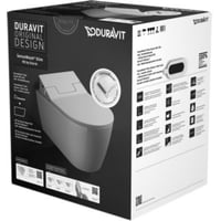 Duravit SensoWash Slim sampakke ME by Starck vgtoilet med ben skylle-rand og bidetsde