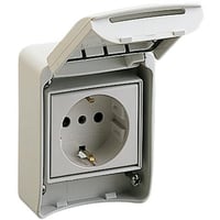 Stikkontakt schuko 16A 3P IP55