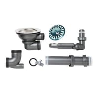 Uni aflbsst med strainer, til enkeltkumme