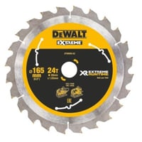 #3 - Dewalt rundsavklinge 165/20 24T AKKU, DT99560-QZ