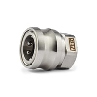 NITO Højtrykskoblingshus rustfri stål med indvendig 3/8