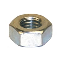 Mtrik DIN 934, M6, kvalitet 8, FZB - 500 stk