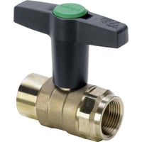 Viega Easytop kuglehane, 3/4", rdgods, M/M