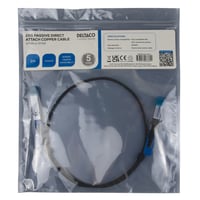 SFP28 til SFP28 25G DAC-kabel, 1 meter, passiv, generisk, 30AWG – Deltaco