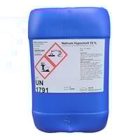 Natriumhypoklorit oplsning 15%, 20 kg