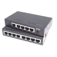 Lan-Com 8 ports netvrks-switch - 10/100 Mbps