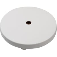 Dksel for lampeudtag WLU 80 PH, perlehvid, indendrs