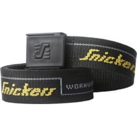 Snickers Bælte logo 9033 - sort / 110 cm - Tilbehør til Arbejdstøj - DISCOUNT - Snickers