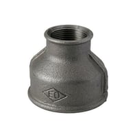 Formmuffe, sort, 1×3/4 tomme