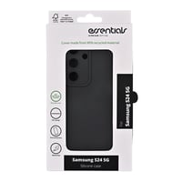 Samsung Galaxy S24 Silikonecover, Sort