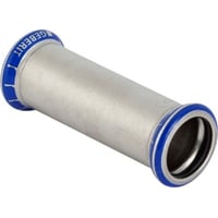 Mapress Rustfrit, 15 x 15 mm skydemuffe, presmuffe/presmuffe - Geberit