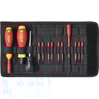 Wiha TorqueVario-S electric 2872 - Momentskruetrækkersæt - 14 stykker - isoleret - 0.8 - 5 N·m - i foldepose