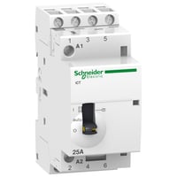 Billede af Kontaktor 25A 4NO 24VAC ON/OFF