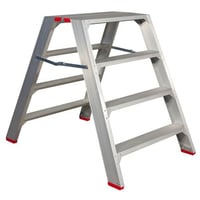 JUMBO trappestige, ekstra bred platform 35x65 cm, 4 trin/0,95 m