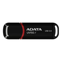 Billede af ADATA UV150 USB connector, 64GB, USB 3.0, sort