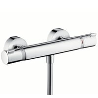 Hansgrohe Ecostat Comfort - Termostatisk brusearmatur med afgang ned, krom