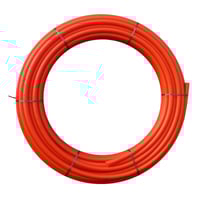 Uponor PE-kabelrr, 50 mm, SDR17, glat/glat, 100 meter, rd - 100 meter