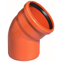 Bjning PVC, 250mm, 30, muffe og spidsende