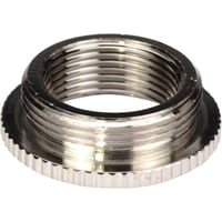 Reduktion m.sekskant, udvendig M25 indvendig PG11 messing