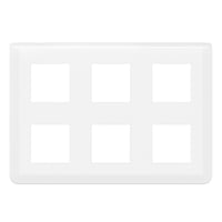 Mosaic ramme horisontal 2x3x2M hvid