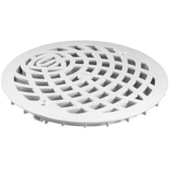 Hvid Purus plastrist, 150 mm