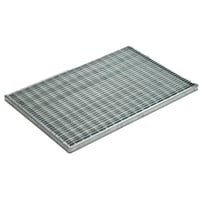 ACO Vario fodskraberist, 1000 x 500 mm, 30/10 mm, galvaniseret