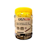 Modular Plug Easy-Connect RJ45 Kat.6A UTP, til bld/massiv leder