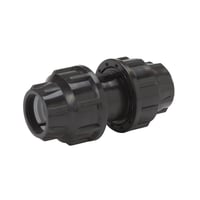 Uponor 40 mm Trkfast PP-Samlemuffe, glatte PE-kabelrr