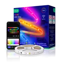 Nous F4 Smart RGBIC LED Strip, WiFi, 5 meter