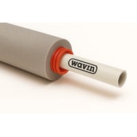 Wavin Tigris MP flerlagsrør med tomrør &amp  9 mm grå isolering - 16 x 2,0 mm - 50 meter rulle / 087323216 - (50 meter)
