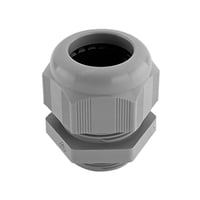 Forskruning til IP65 armatur, med gummiring og aflastning, 16mm