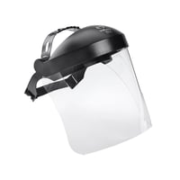Hellberg Safe 3 PC visirholder & visir, Transparent, ONESIZE