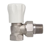 Billede af 3/8" Herz radiator ventil vinkellbende