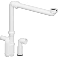 Laufen Pladsbesparende vandls, 32mm, hvid plast