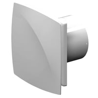 Ventilator Pro 90 med fugt- og tidsstyring, 100 mm, hvid