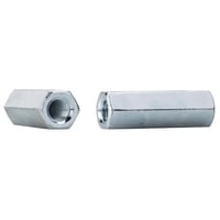Forbindelsesmuffe 6KT, M10x30, elforzinket - Dresselhaus - 50 stk