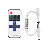 Trdls dmper med fjernbetjening, RF trdls, memory funktion, 12V (30W)