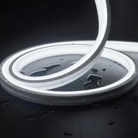 CLIP-ON Neon Flex LED strip, 8x16, 8W pr. meter, IP67, 24V, 6000K - afklip x 1 meter