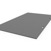 Kreplade, 200 x 115 cm med mnster og 2 hndtag