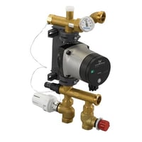Uponor Push 23A – Shunt med Alpha 2L pumpe, 1-9 kredse, 20-175 m