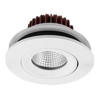 Comet Fire QD indbygningsspot, 5,6W, 587lm, 2700K, IP65, hvid