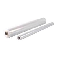 Plastfolie 25my, 2m x 50m, klar malerfolie billede