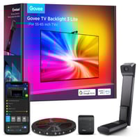 Govee TV Backlight 3 Lite, 75-85", komplet TV-baggrundsbelysning, Bluetooth, WiFi