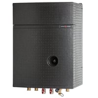 VVX 2-2 Trefor fjernvarmeunit, 8kW varme, 42kW brugsvand, isolering, vghngt, ECL 120 - Gemina Termix