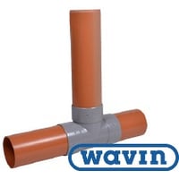 Se Wavin - Grenrr til septiktank glat PVC - 110 mm hos WATTOO.DK