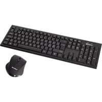 Sandberg trdlst tastatur- og musest, nordisk layout, RF trdls, mekanisk, QWERTY, mus inkluderet, sort