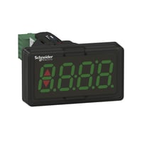 Panelmeter 22 mm, grnt, 2xDO, 4..20mA - Schneider Electric