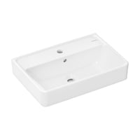 Hansgrohe Xanuia Q hndvask, 550 x 370 mm, med hanehul, til vg, porceln, hvid